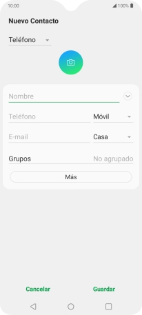 Pulsa la lista desplegable de la guía.
