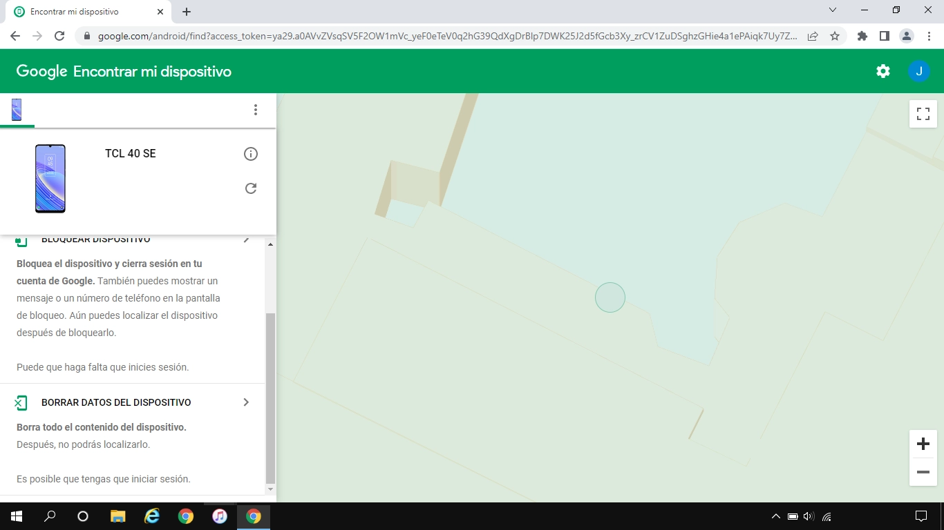 Haz clic en BORRAR DATOS DEL DISPOSITIVO y sigue las indicaciones de la pantalla para eliminar todo el contenido de tu teléfono. Ten en cuenta que ya no podrás utilizar la función de 