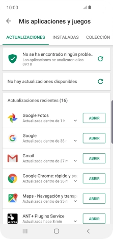 Pulsa INSTALADAS.