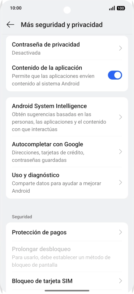 Pulsa Bloqueo de tarjeta SIM.