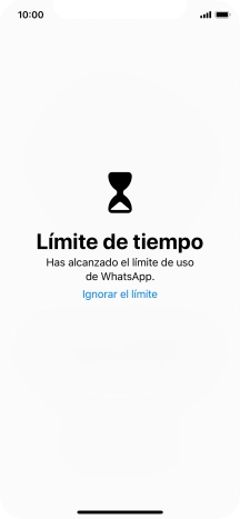 Pulsa Ignorar el límite.