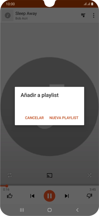 Pulsa NUEVA PLAYLIST.
