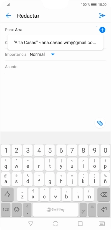 Pulsa el contacto deseado.