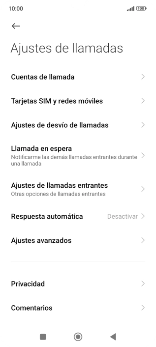 Pulsa Ajustes avanzados.