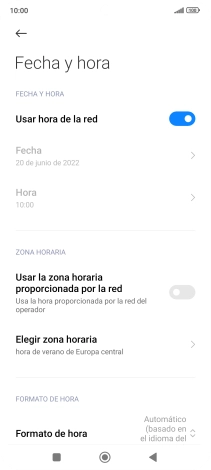Pulsa el indicador junto a 