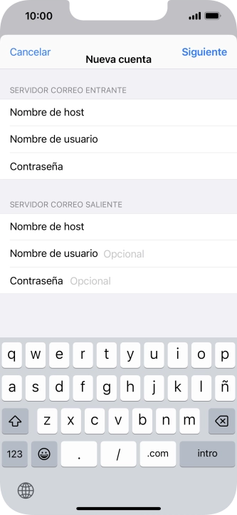 Pulsa Siguiente.