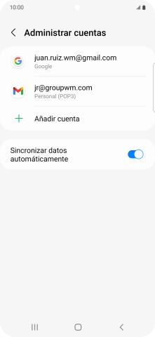 Pulsa la tecla de inicio para terminar y regresar a la pantalla de inicio.