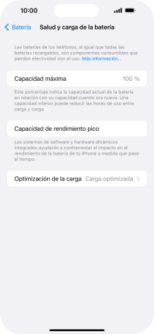 Pulsa Optimización de la carga.