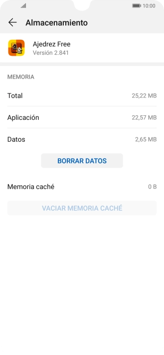 Desliza el dedo hacia arriba desde la parte inferior de la pantalla para terminar y volver a la pantalla de inicio.