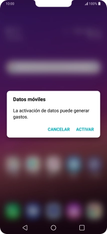 Pulsa ACTIVAR para activar la función.