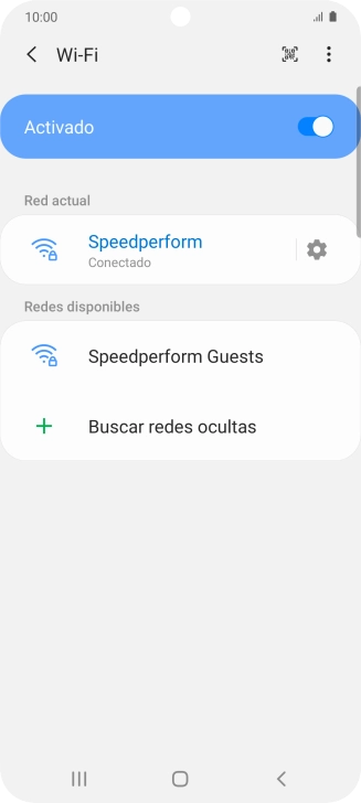 Pulsa la tecla de inicio para terminar y regresar a la pantalla de inicio.