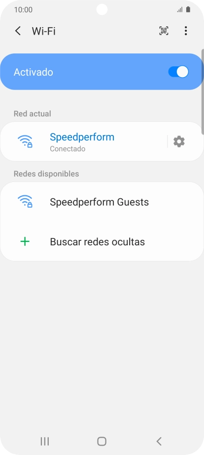 Pulsa la tecla de inicio para terminar y regresar a la pantalla de inicio.