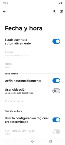 Pulsa la tecla de inicio para terminar y regresar a la pantalla de inicio.