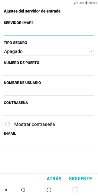 Pulsa la lista desplegable bajo 