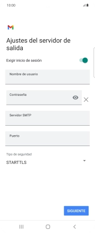 Pulsa el indicador junto a 