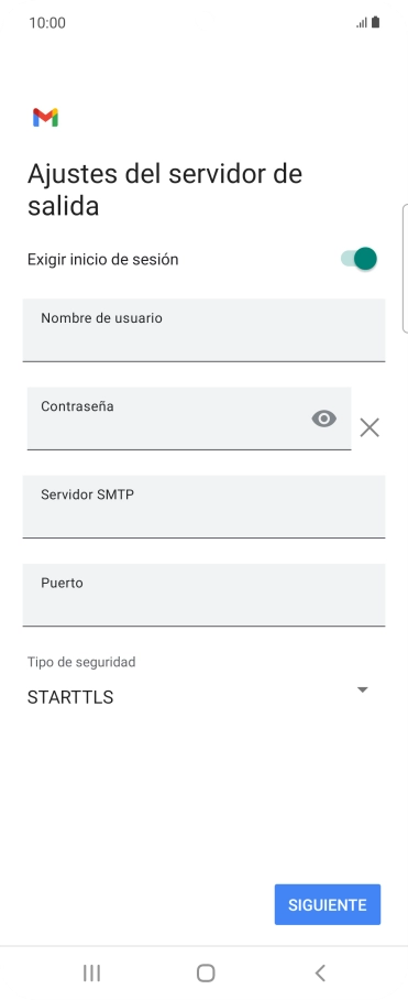 Pulsa el indicador junto a 