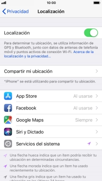 Pulsa la aplicación deseada.