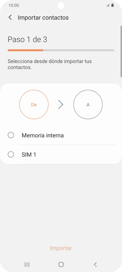 Pulsa el nombre de la tarjeta SIM.