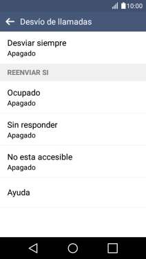 Pulsa la tecla de inicio para terminar y regresar a la pantalla de inicio.