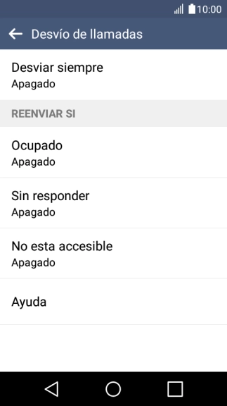 Pulsa la tecla de inicio para terminar y regresar a la pantalla de inicio.