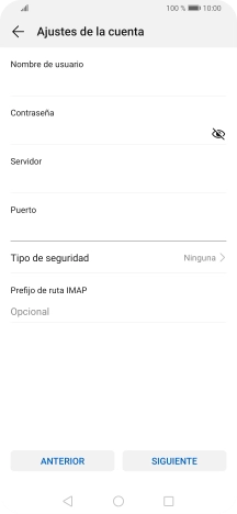 Pulsa Tipo de seguridad.