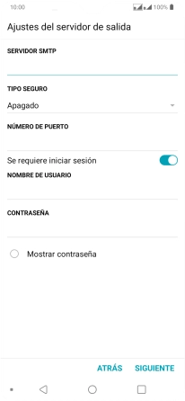 Pulsa la lista desplegable bajo 