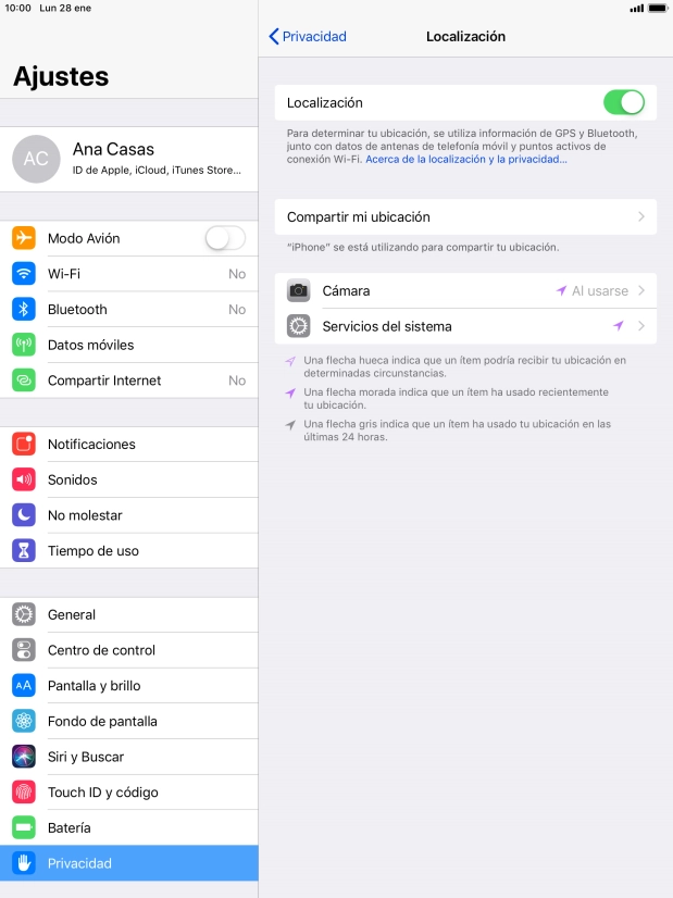 Pulsa la aplicación deseada.