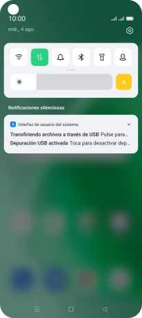 Pulsa Pulse para ver más opciones.