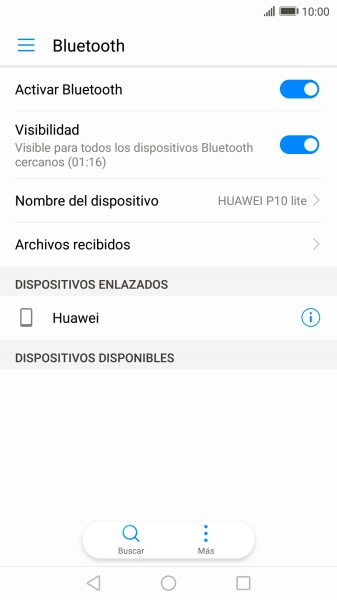 Pulsa el indicador junto a 