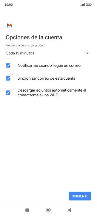 Pulsa la lista desplegable bajo 