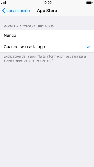 Pulsa el ajuste deseado para activar o desactivar la función.