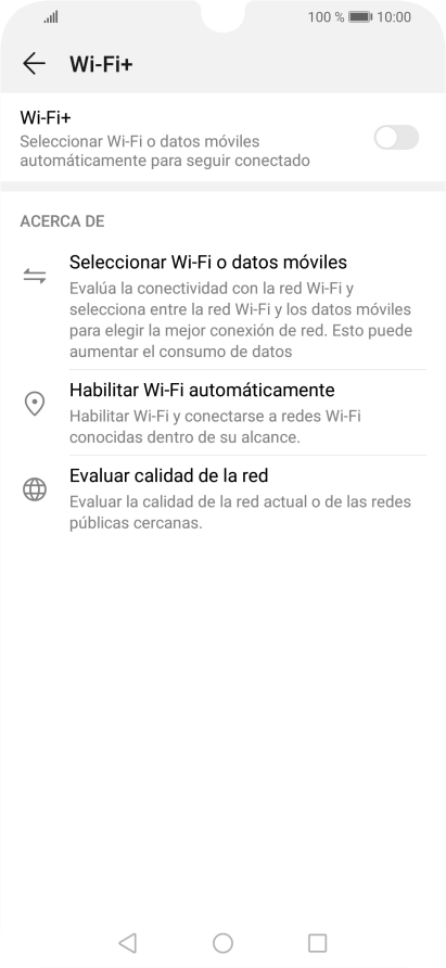 Pulsa el indicador junto a 
