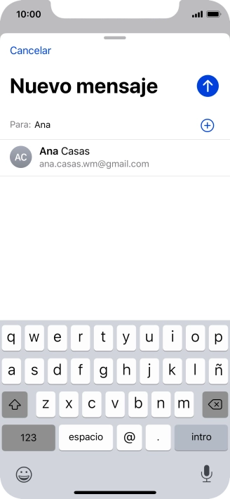 Pulsa el contacto deseado.