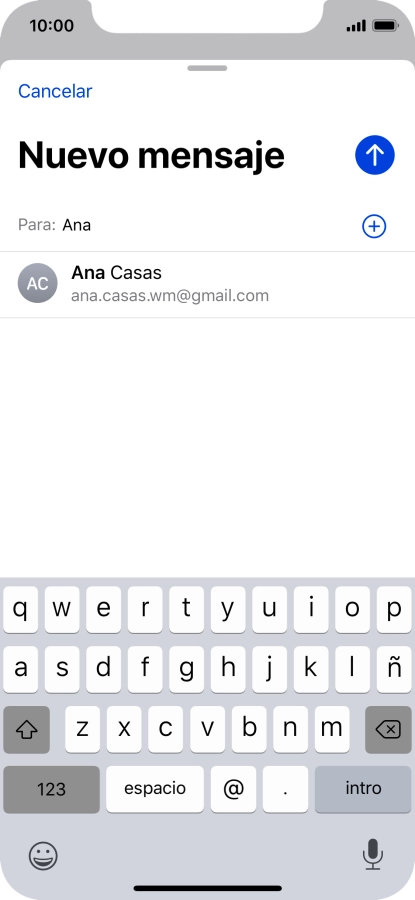 Pulsa el contacto deseado.