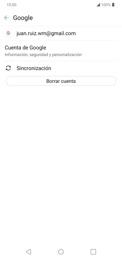 Pulsa Sincronización.