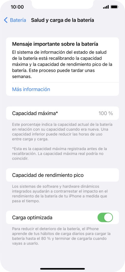 Pulsa el indicador junto a 