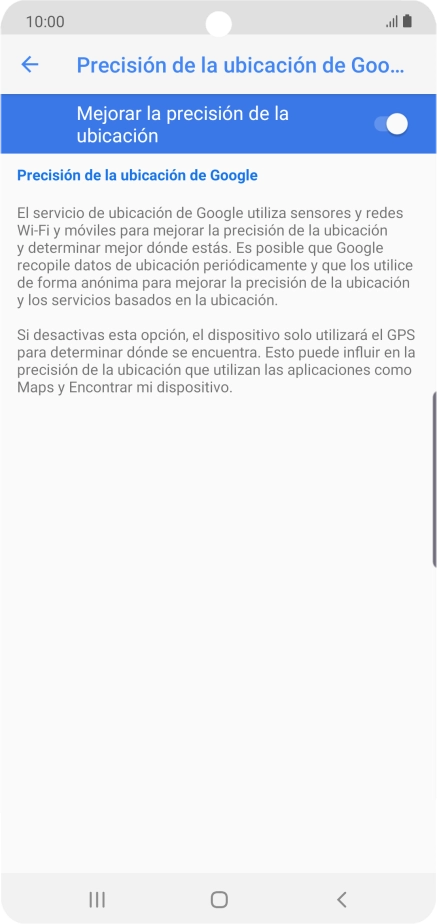 Si pulsas el indicador junto a 