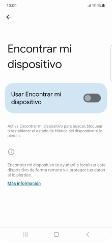 Pulsa el indicador junto a 