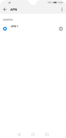 Pulsa el icono de menú.