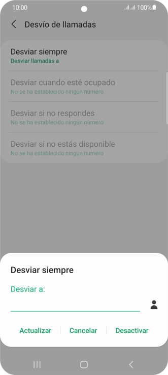 Pulsa Desactivar.