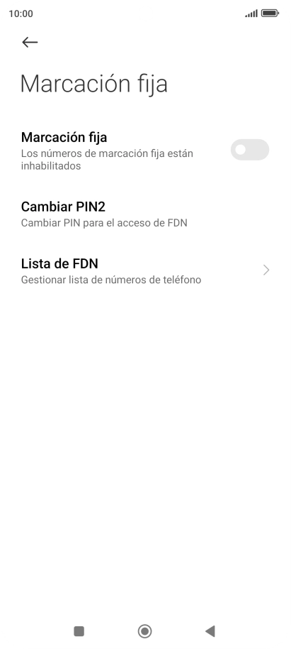 Pulsa el indicador junto a 