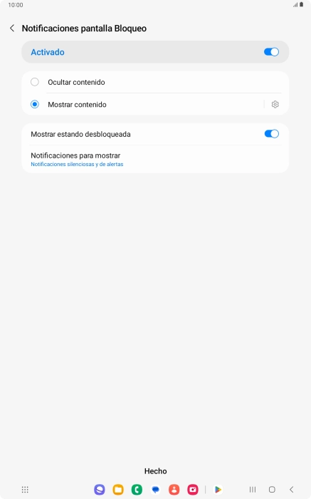 Pulsa la tecla de retroceso.