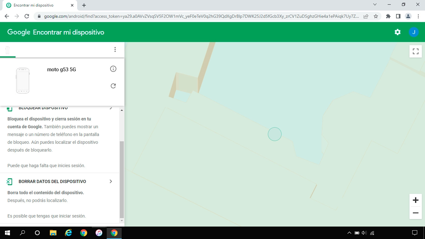 Haz clic en BORRAR DATOS DEL DISPOSITIVO y sigue las indicaciones de la pantalla para eliminar todo el contenido de tu teléfono. Ten en cuenta que ya no podrás utilizar la función de 