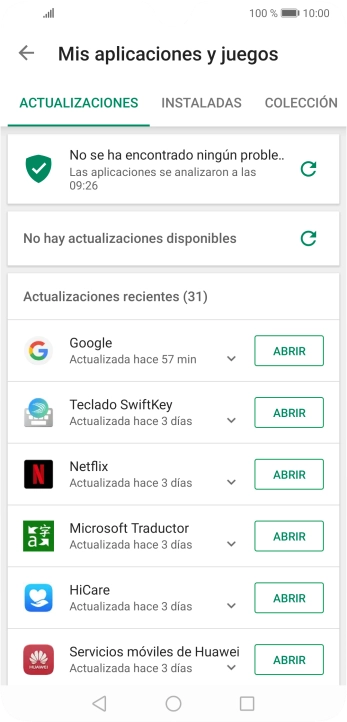 Pulsa INSTALADAS.