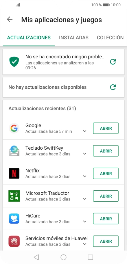 Pulsa INSTALADAS.