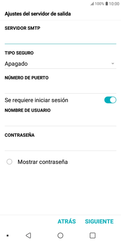 Pulsa la lista desplegable bajo 