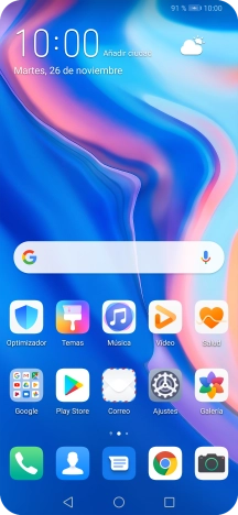 Cuando el icono de carga de batería aparece en la pantalla, el teléfono se está cargando.