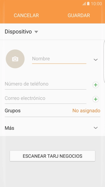Pulsa el icono de imagen.