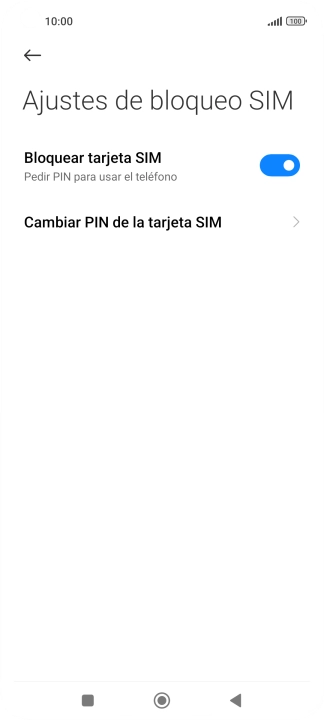 Pulsa el indicador junto a 