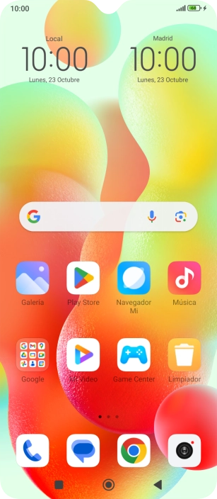 Cuando el icono de carga de batería aparece en la pantalla, el teléfono se está cargando.